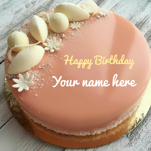 Happy Birthday To Dear Mom Special Cake With Name