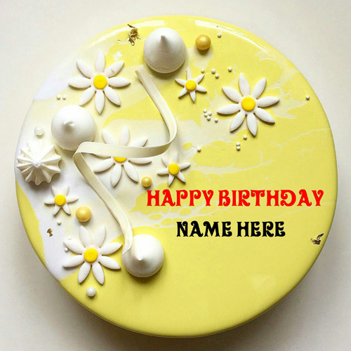 Happy Birthday Wishes Cake For Love With Name