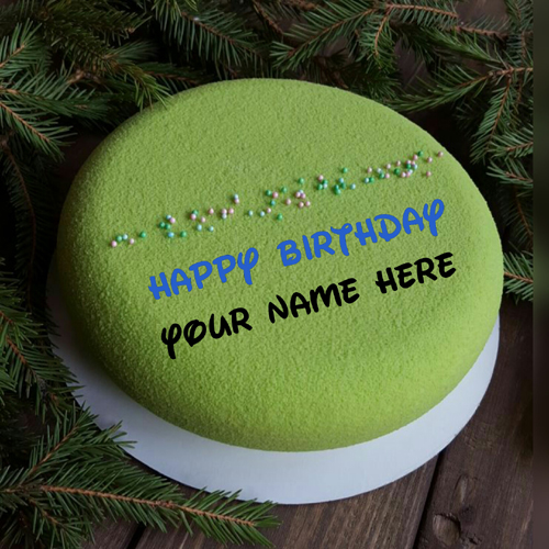 Write Name On Yummy Velvet Birthday Cake For Brother