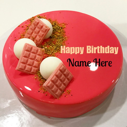 Write Name On Birthday Cake For Friend