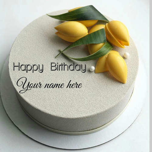 Happy Birthday Cake With Name On It For Father