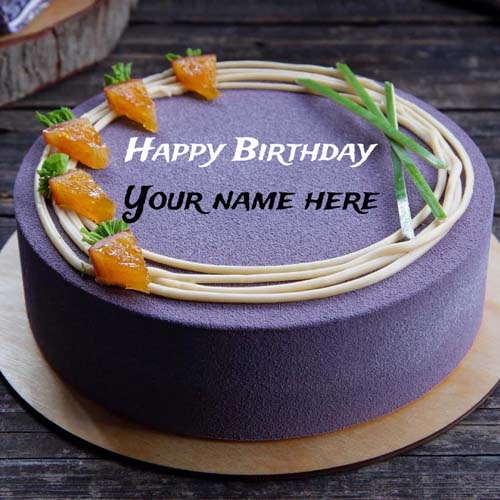 Happy Birthday Cake With Name Editor For Mummy